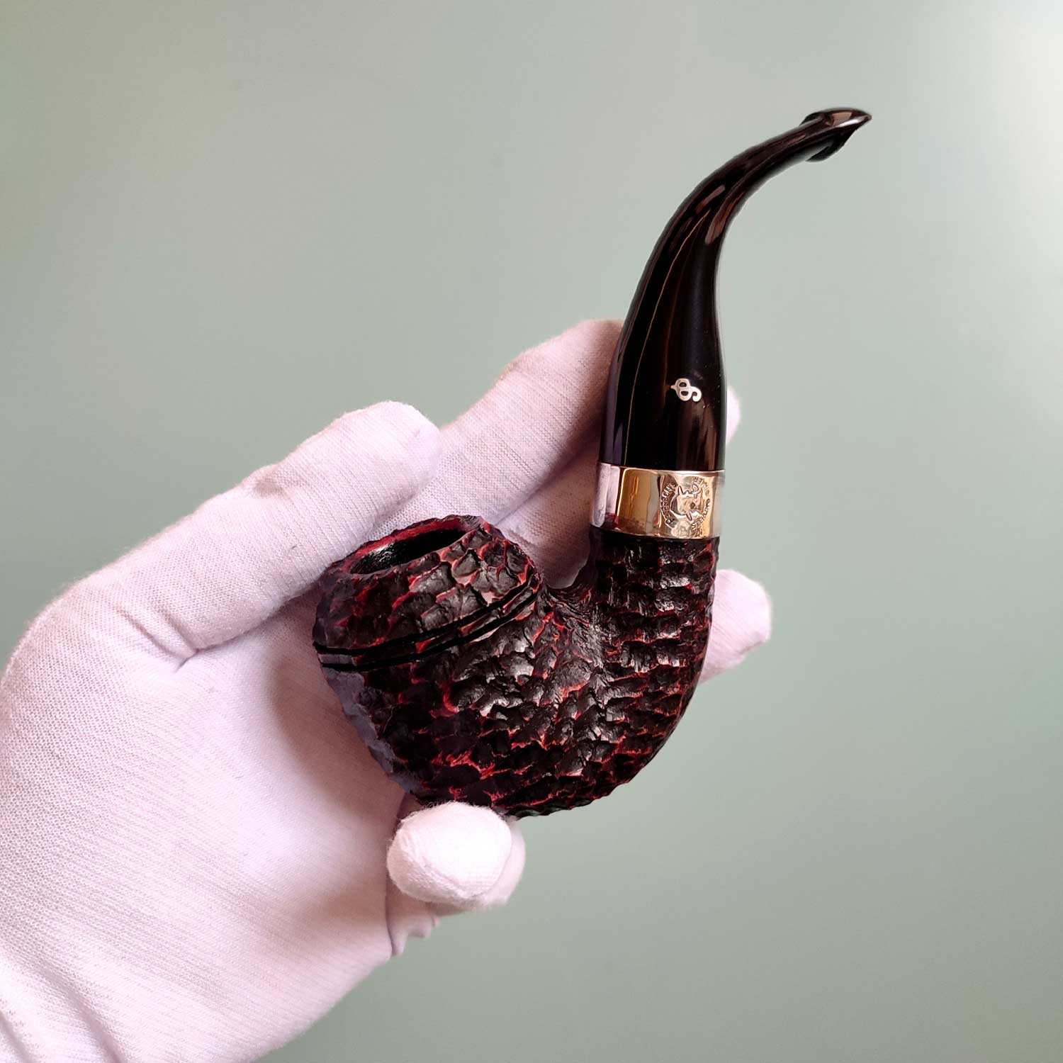 پیپ برایر پترسون Peterson راستیک خم مدل شرلوک هلمز Sherlock holms Baskerville