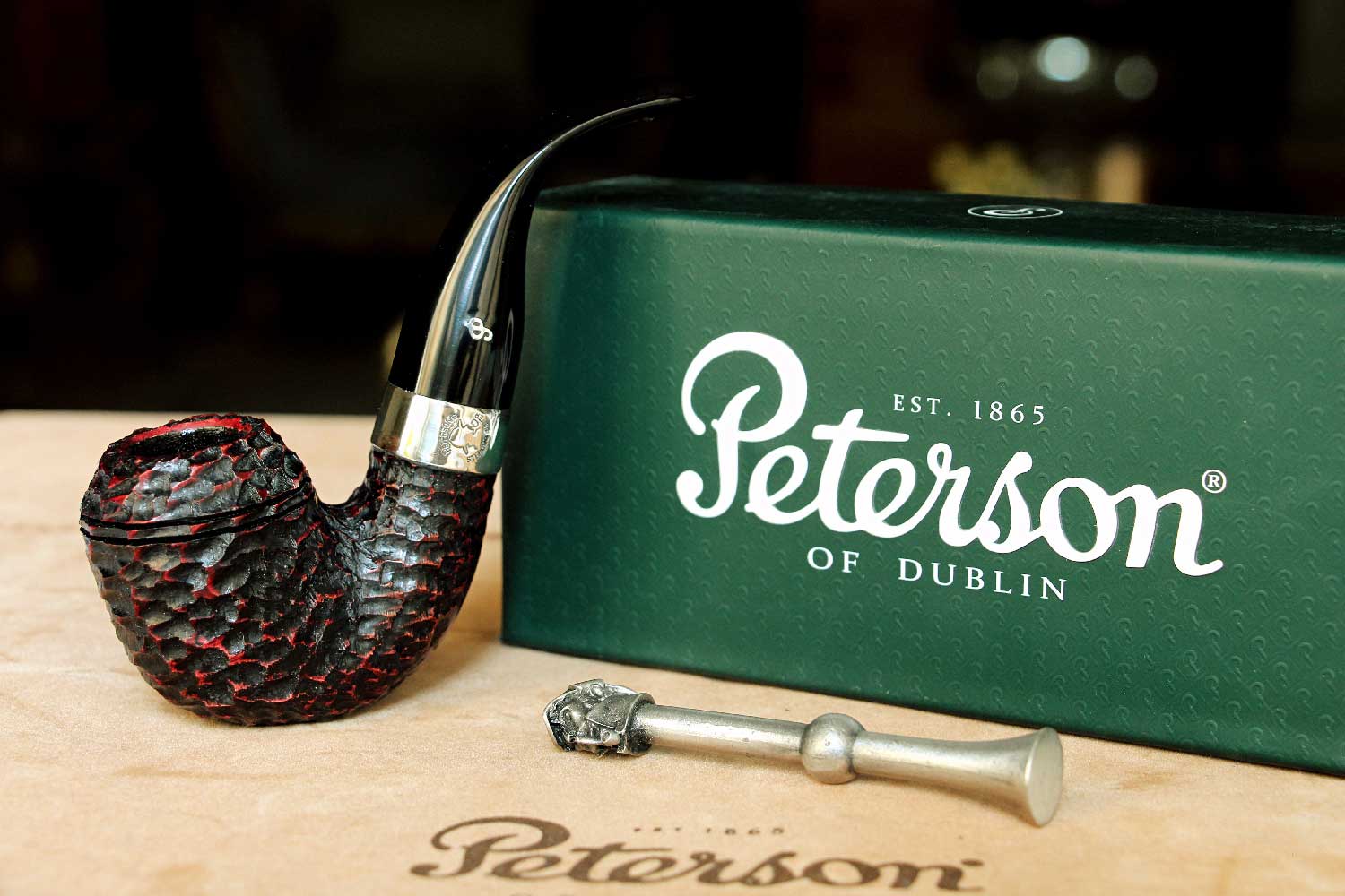 پیپ برایر پترسون Peterson راستیک خم مدل شرلوک هلمز Sherlock holms Baskerville
