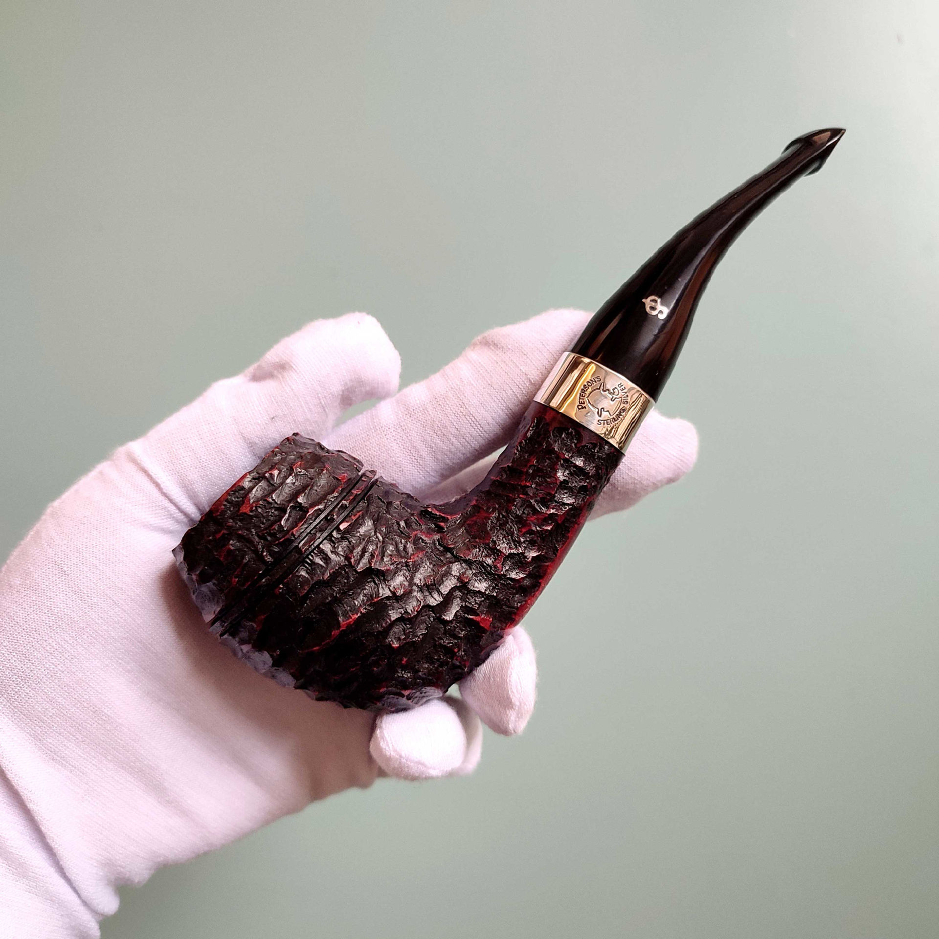پیپ برایر پترسون Peterson راستیک خم مدل شرلوک هلمز Sherlock holms Deerstalker