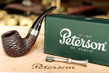 پیپ برایر پترسون Peterson راستیک خم مدل شرلوک هلمز Sherlock holms Professor