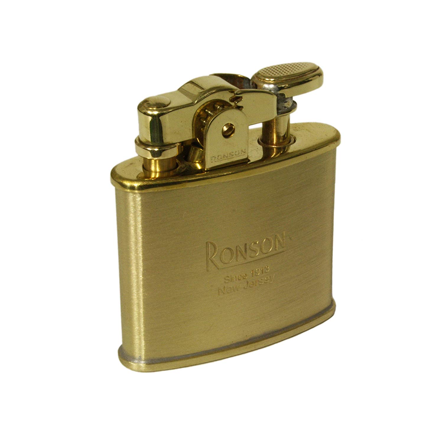 فندک سیگار رانسون مدل طلایی Ronson Nostalgia