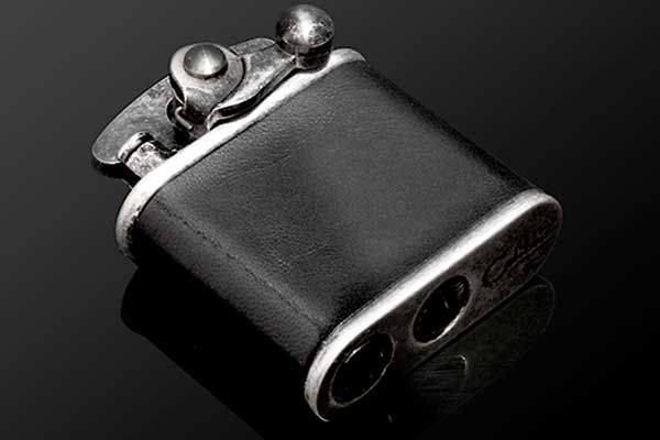 فندک کولبری مدل Colibri leather black 308-1032