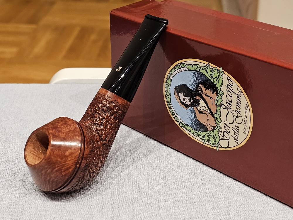 پیپ ایتالیایی سرجاکوپو مدل Serjacopo briar pipe - sw1